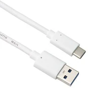 Premiumcord Iš USB-C į USB 3.0 A (2 kartos USB 3.2, 3A, 10 Gbit/s) 0,5 m baltas