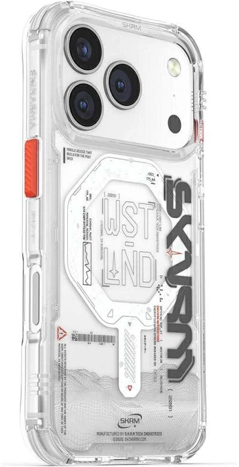 Dėklas Skinarma Sonix do iPhone 17 Pro Magnetic Charging permatomas