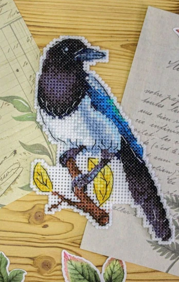Cross stitch kit "Magpie" SR-882
