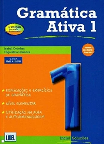 Gramatica Ativa 1 - Portuguese course with audio download, A1/A2/B1