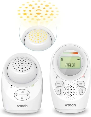 VTech garso auklė Magic Light su žvaigždžių projekcija, DECT, 460 m, BM1212