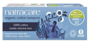Tamponai Natracare Regular 20 vnt.