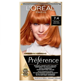 Plaukų dažai L’Oréal Paris Preference, 7.4 mangų varis
