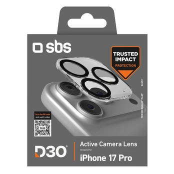SBS Camera Glass for iPhone 17 Pro with D3O Technology