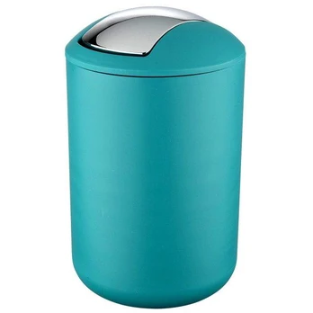 BRASIL garbage basket, turquoise - 6,5 l, WENKO