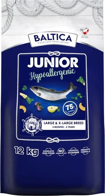 BALTICA EXCELLENT Junior lašiša Hypo. L / XL 12kg