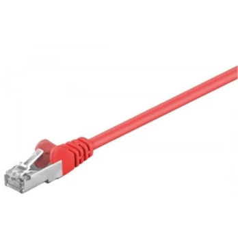 Goobay 50152 CAT 5e patchcable, F/UTP, red, 2m