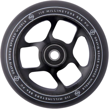 Striker Gravis Spoked Pro Scooter Wheel (black)