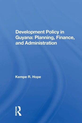 Development Policy In Guyana