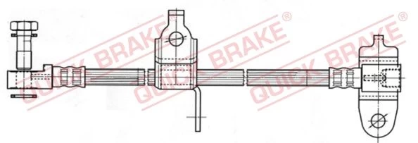 Stabdžių žarnelė QUICK BRAKE 59.977X