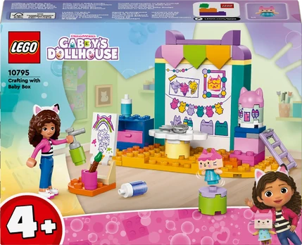 Bricks Gabbys Dollhouse 10795 Crafting with Baby Box