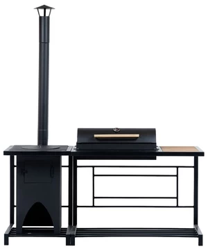 Grilis DM Grill Complex, juoda, 61 cm