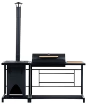 Grilis DM Grill Complex, juoda, 61 cm kaina