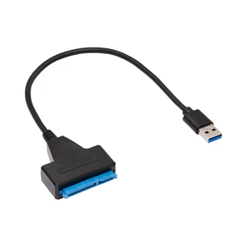 USB to SATA adapter | PnP | SATA 22pin female,USB A plug | 0.3m