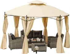 Pavėsinės užuolaidos Patio Utah, 185 cm kaina
