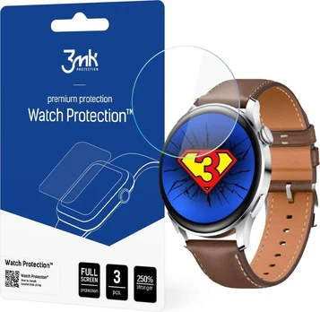 3MK FOLIA ARC HUAWEI WATCH 3 PILNAS EKRANAS