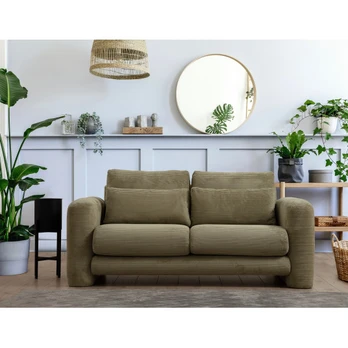 Dvivietė sofa Lily Green-2 Žalias