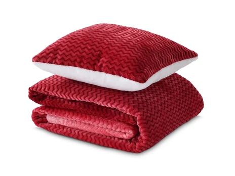 Dormeo Warm Hug komplektas raudonas ombre