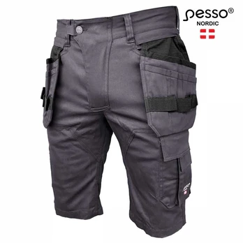 Šortai PESSO stretch (pilki)