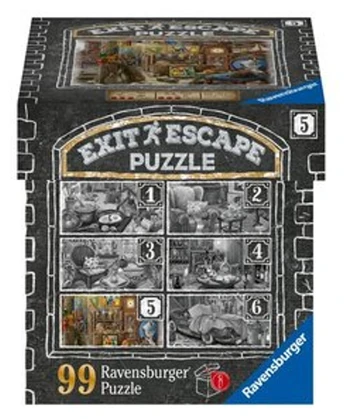 Ravensburger EXIT dėlionė „Paslaptingas dvaras: palėpė“ Nr. 5, 99 det.