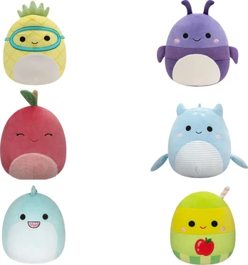 SQUISHMALLOWS minkštas žaislas 19 cm asort., SQJW7515A