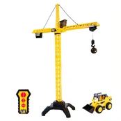 CAT RC statybinio krano rinkinys Workforce Jumbo Tower Crane Set, 82438 kaina