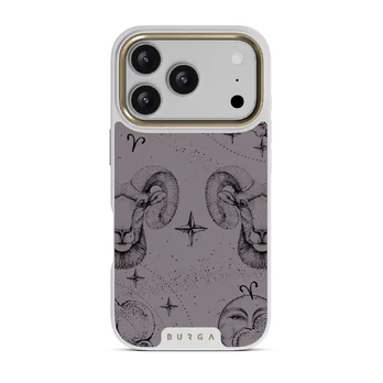 Aries - iPhone 17 Pro Case, Elite Light (MagSafe) / Gold / Purple