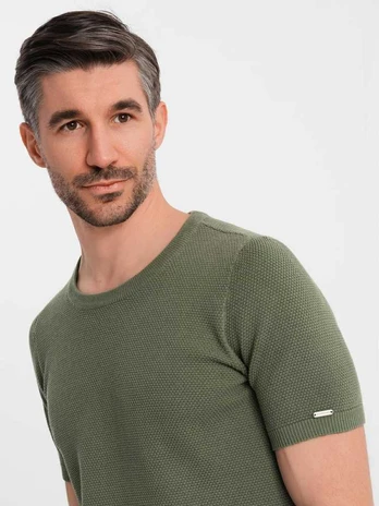 men's polo shirt-olive