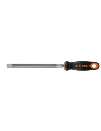 Three-square with bastard cut file 200mm Truper®