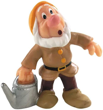 Bullyland Disney Snow Baltas Watering can dwarf figure 5cm