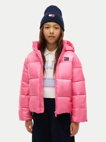 Tommy Hilfiger Žieminė striukė KG0KG09586 Rožinė Regular Fit