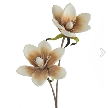 Dirbtinė gėlė Flore Flower Decor, balta/žalia, 70 cm x 17 cm