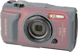 OM System silicone case CSCH-128 Tough TG-7 | V656065XW000 kaina