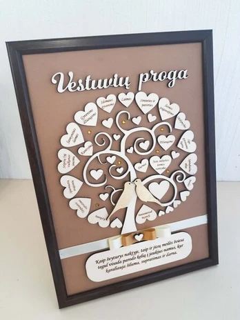 Rėmelis vestuvių proga