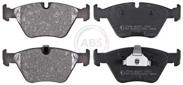 Stabdžių trinkelių rinkinys, diskinis stabdys A.B.S. 37036