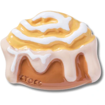 Crocs™ Jibbitz Cinnamon Roll with Icing 198445436567 Jibbitz Cinnamon Roll with Icing 198445436567 - One size