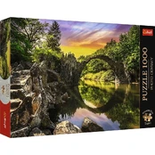 Puzzles 1000 elements Premium Plus Rakotza Bridge Germany kaina