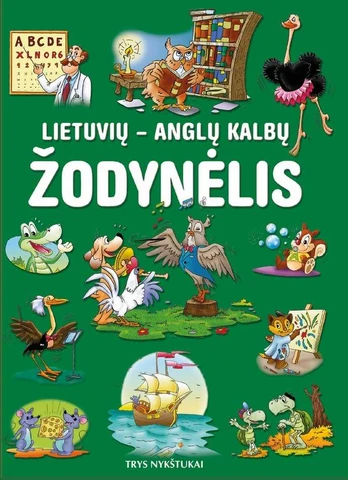 Lietuvių-anglų kalbų žodynėlis (žalias)