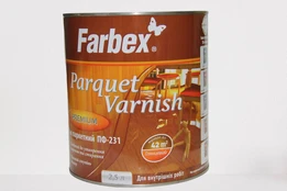 Parketinis lakas FARBEX PF-231, 2,5 l Blizgus, kaina