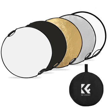 Kampf K&F 5-In-1 Circular Reflector Kit - 110 cm