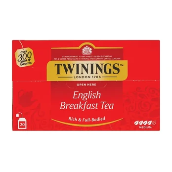 Juodoji arbata TWININGS ENGLISH BREAKFAST, 20 x 2 g
