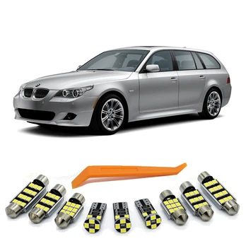 BMW 5 E61 LED salono apšvietimo komplektas