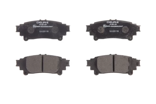 DELPHI LP3155 Brake pad set