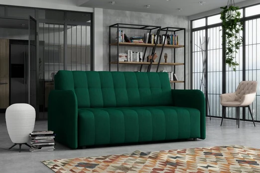 Sofa/lova IVA 3 GRAND, žalia