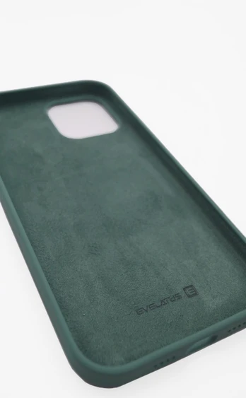 Evelatus iPhone 12 Pro Max Premium Soft Touch silikoninis dėklas Apple Pine Green