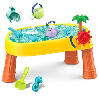 Woopie vandens stalas 2in1 Sandbox Pirate laivas 8 AKC.