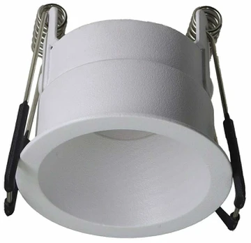 Šviestuvas lubų CristalRecord Round, GU10, balta sp., 10 W