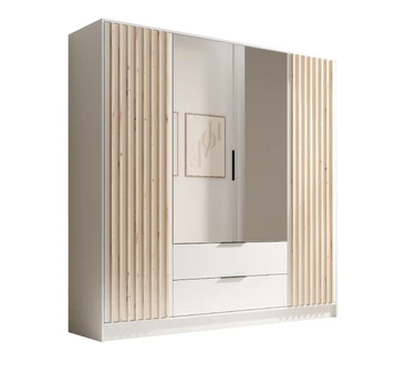 Tilting wardrobe Neri 200 with mirrors