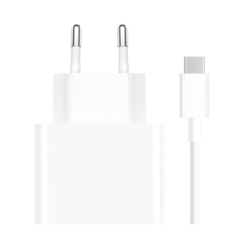 Telefono įkroviklis Xiaomi 67W Charging Combo Type-A EU, USB-C, balta