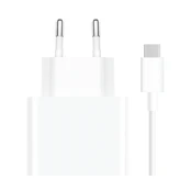 Telefono įkroviklis Xiaomi 67W Charging Combo Type-A EU, USB-C, balta kaina